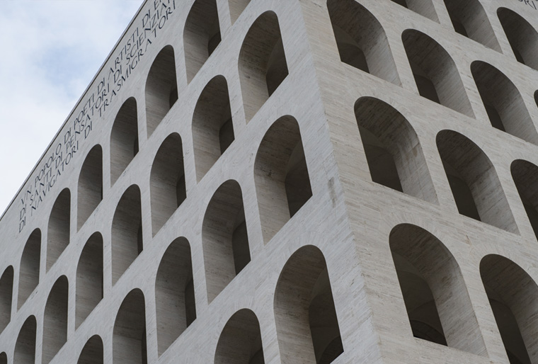 Restauro conservativo Palazzo della Civiltà e del Lavoro Roma