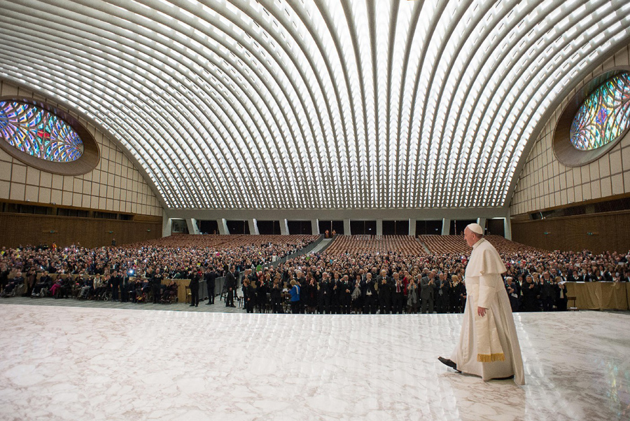 Vatican City Nervi Hall ( Aula Nervi or Paolo VI ) International