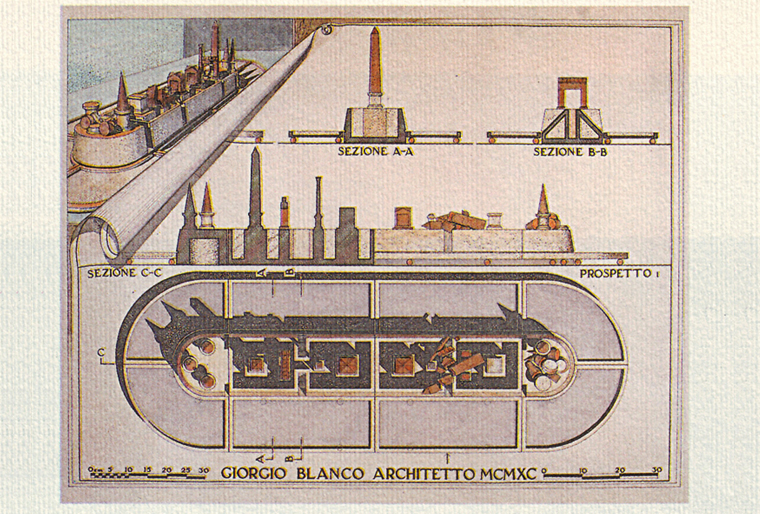 Centrotavola di Giorgio Blanco