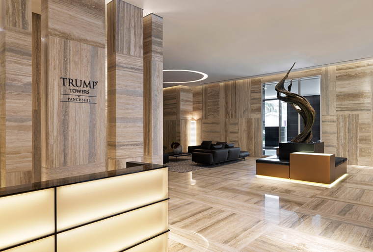 Interiors Trump Towers India