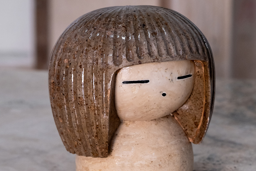 Bambola Kokeshi Short