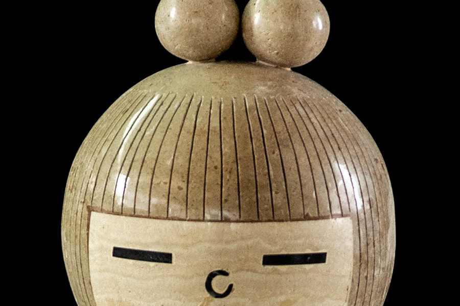 Bambola Kokeshi Ajisai