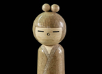 shop scultura bambola kokeshi travertino